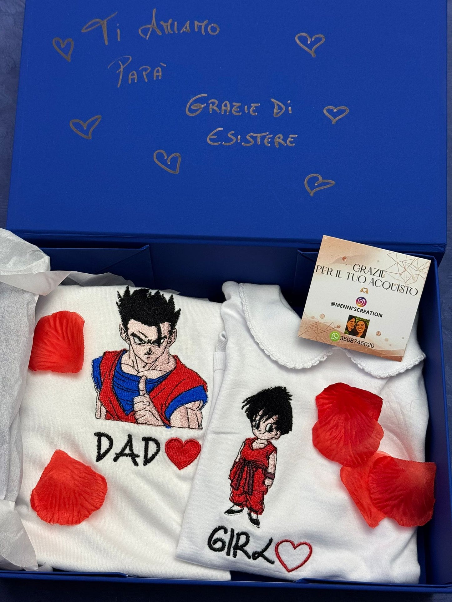 DAD & BOY/GIRL + Box Regalo