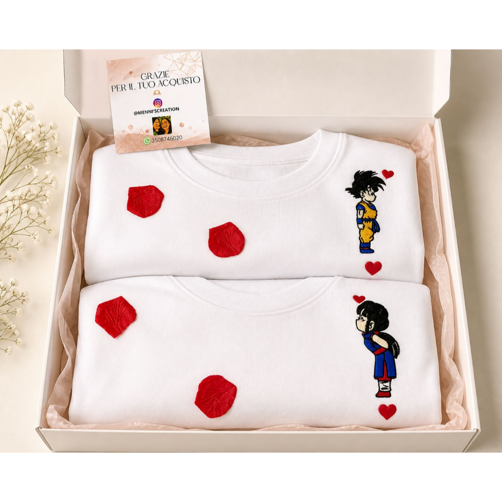 T-Shirt Ricamo pesonalizzato