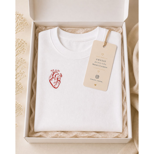T-Shirt Ricamo pesonalizzato
