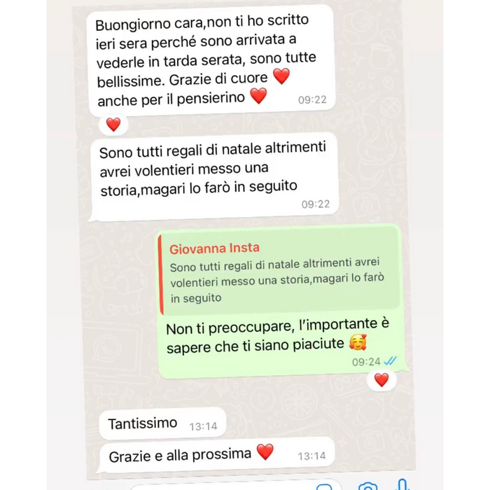 Recensione cliente Menni'S Creation