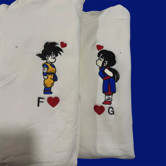 BABY GOKU & BABY CHICHI KISS