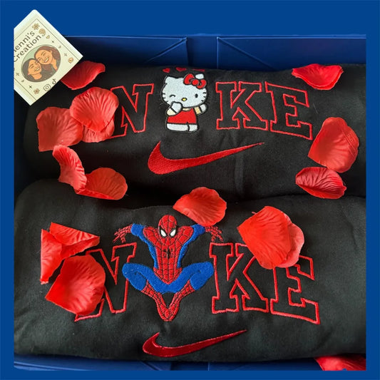 SPIDERMAN & HELLO KITTY SOLO CONTORNO