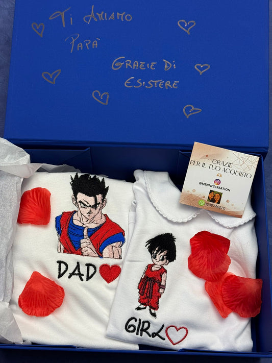 DAD & BOY/GIRL + Box Regalo