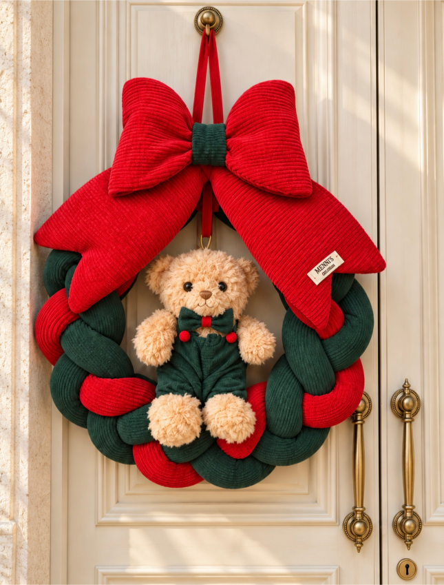 Ghirlanda Natalizia Teddy